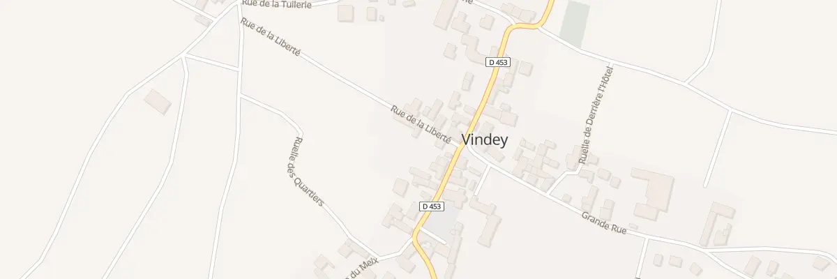 Plan du 2 Rue de la Liberte à Vindey