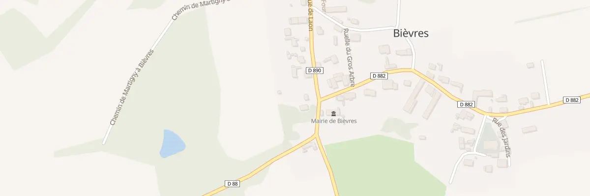 Plan du 5 Rue de Laon à Bièvres