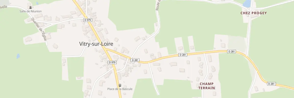 Plan du 9001 Chem de Salnay à Vitry-sur-Loire