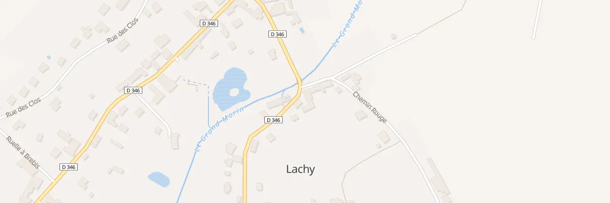 Plan du 1 Rue de la Reine Blanche à Lachy