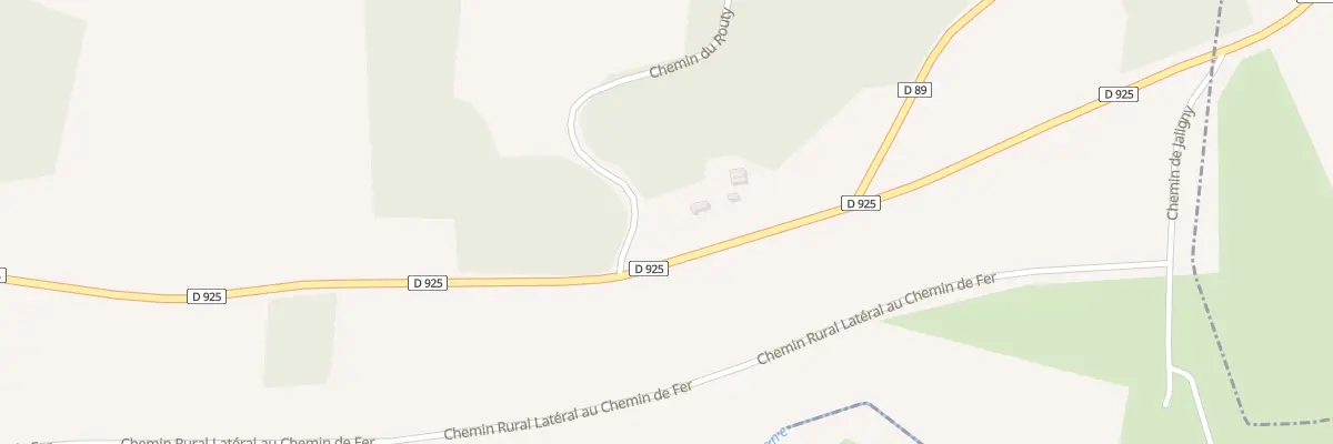 Plan du 5001 Le Routy à Pargnan