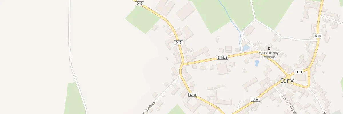 Plan du 27 Rue du General de Mitry à Igny-Comblizy