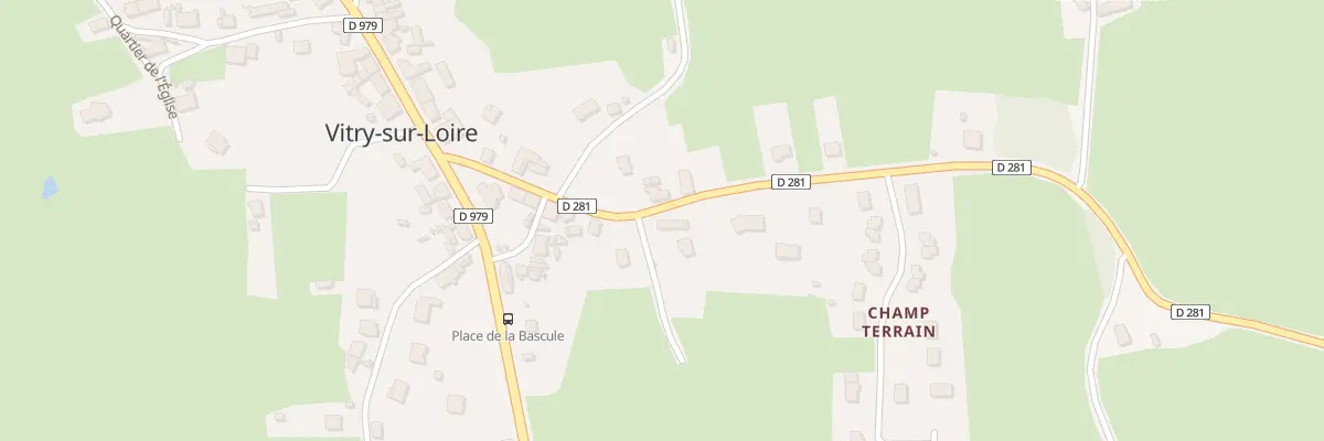 Plan du 9008 Rte de Maltat à Vitry-sur-Loire