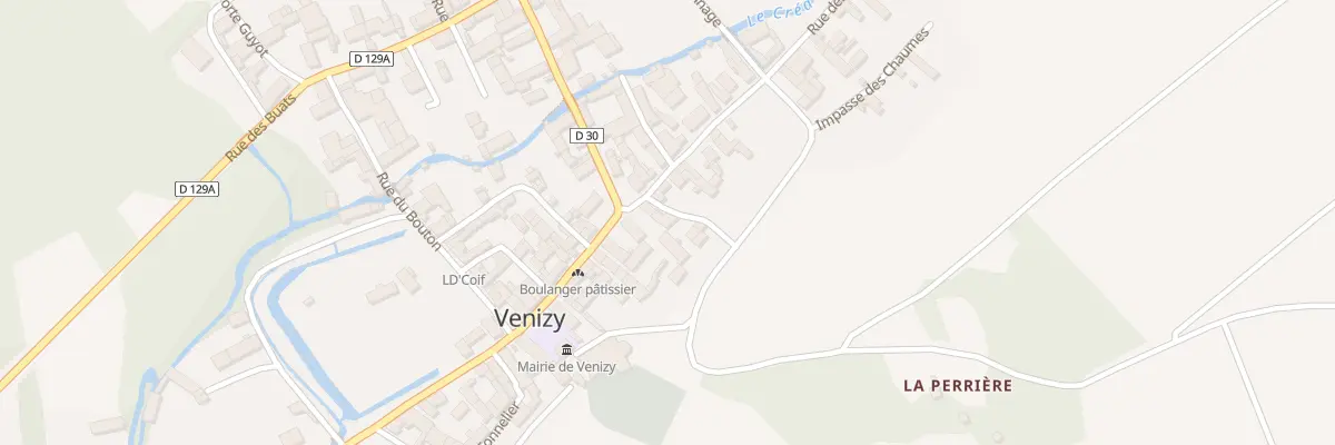Plan du 2 Rue des Lombards à Venizy