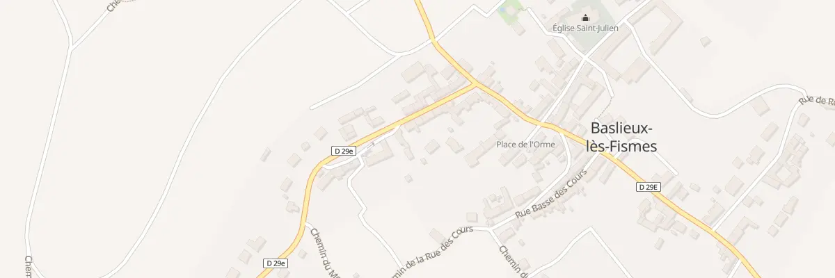 Plan du 5 Rue de Vigneux à Baslieux-lès-Fismes