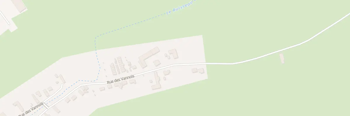 Plan du 89 Rue des Vannois à Boué