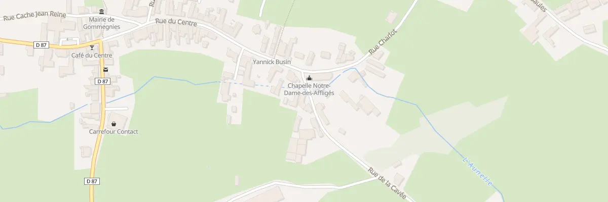 Plan du 57 Rue de la Cavée à Gommegnies