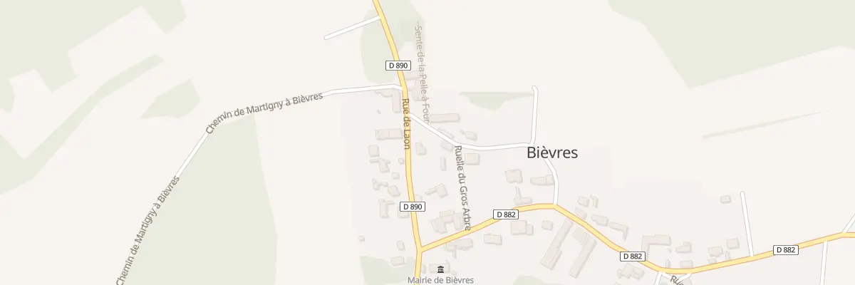 Plan du 8 Rue de Laon à Bièvres