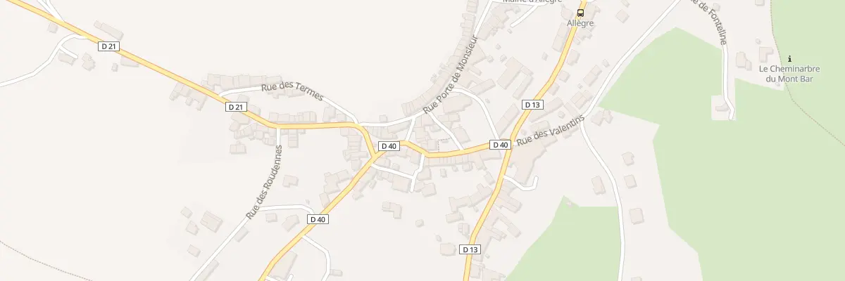 Plan du 14 Rue du Saint-Esprit à Allègre