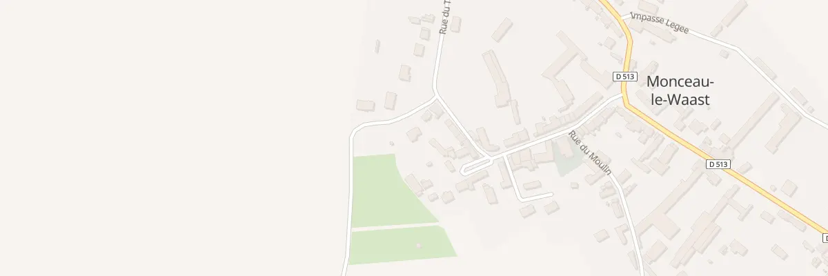 Plan du 9 Rue des Jardins à Monceau-le-Waast