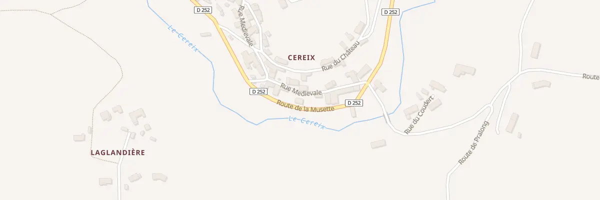 Plan du 5198A Cereix à Saint-Jean-de-Nay