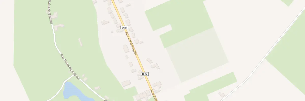 Plan du 466 Rue René Jouglet à Gommegnies