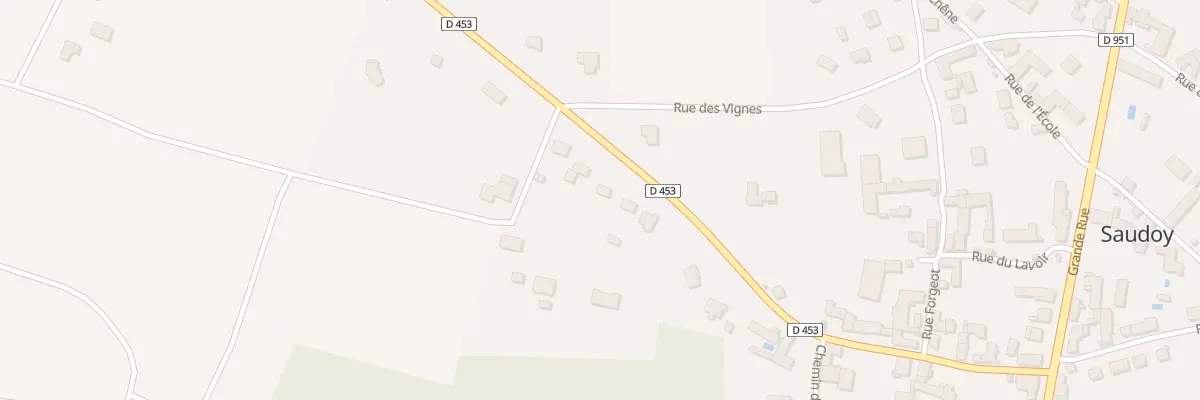 Plan du 25 Rue du Plessis à Saudoy