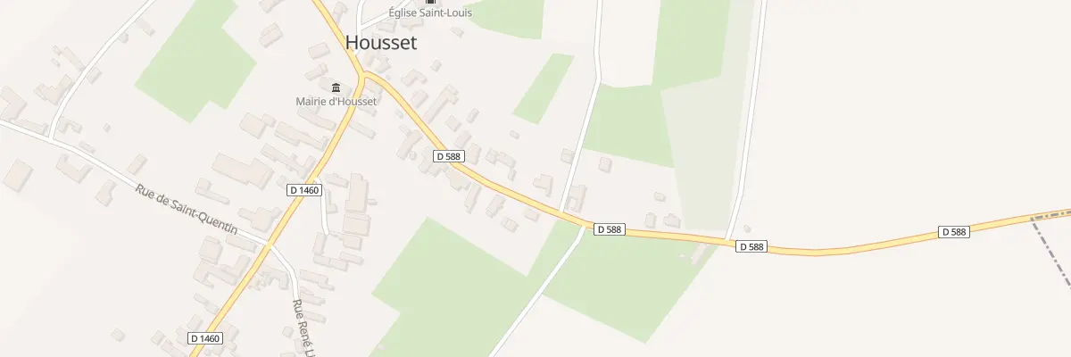 Plan du 11 Rue de la Neuville à Housset