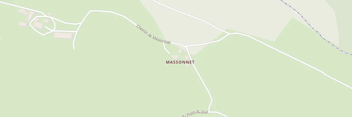Plan du 9 Che de Massonnet à Lavoine