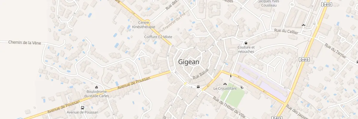 Plan du 24 Rue Haute à Gigean