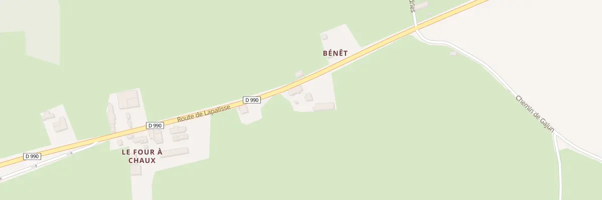Plan du 5084 Besnet à Andelaroche