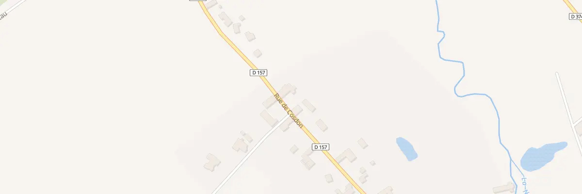 Plan du 38 Rue de Cosdon à Paisy-Cosdon
