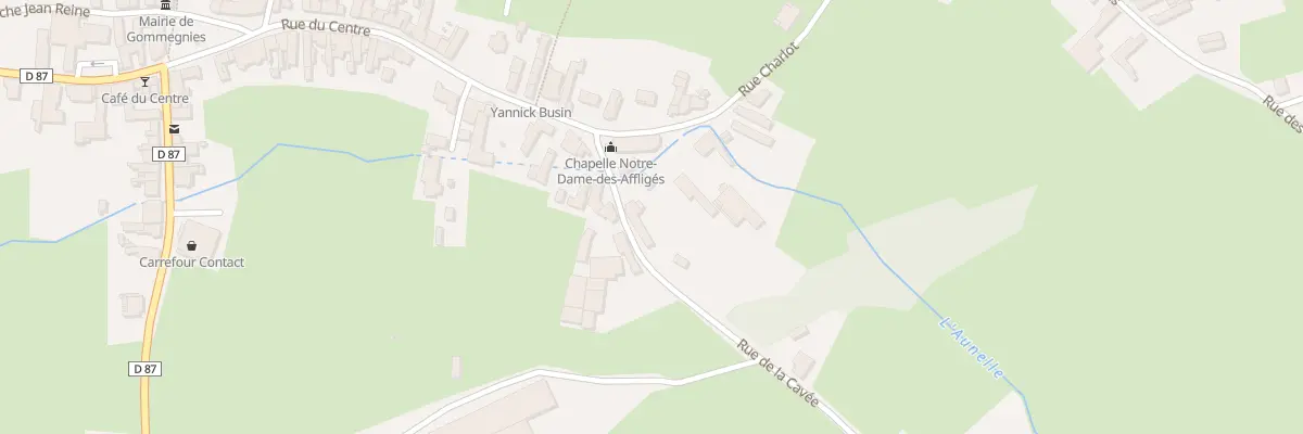 Plan du 78 Rue de la Cavée à Gommegnies