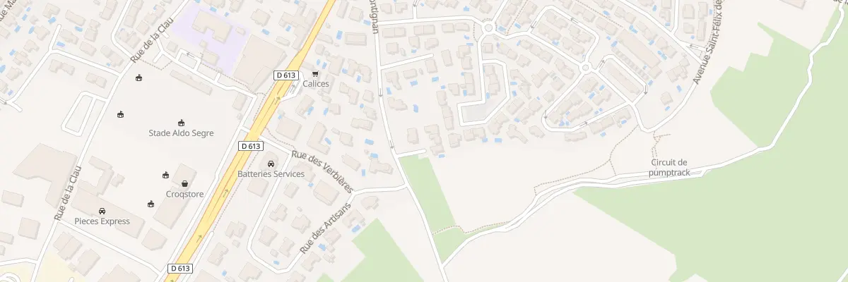 Plan du 9A Rue de Frontignan à Gigean