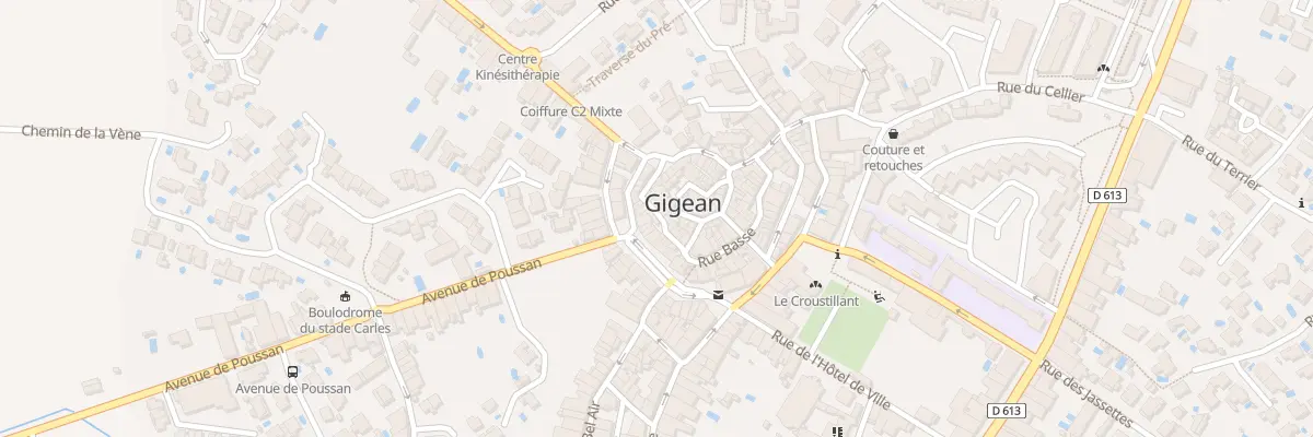 Plan du 15 Rue Haute à Gigean