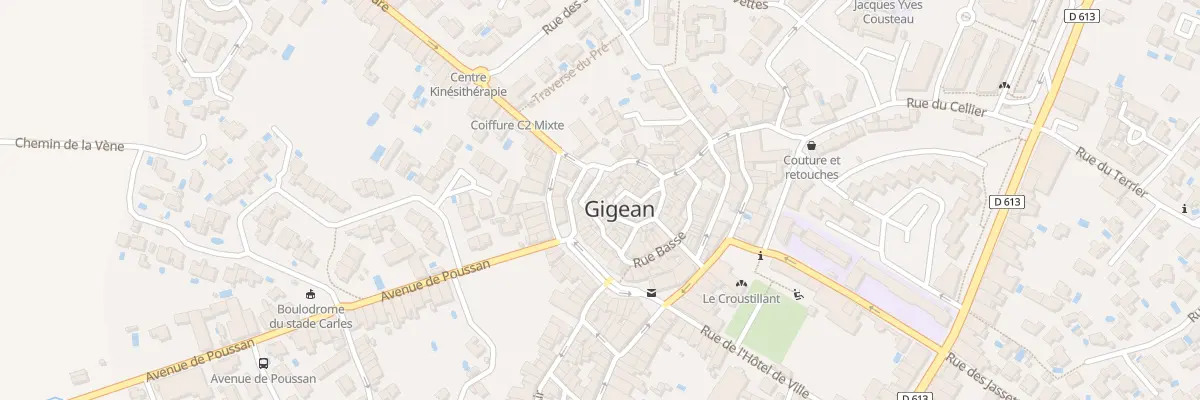 Plan du 28 Rue Haute à Gigean
