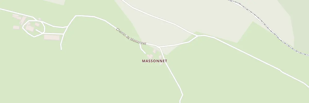 Plan du 5140 Massonnet à Lavoine