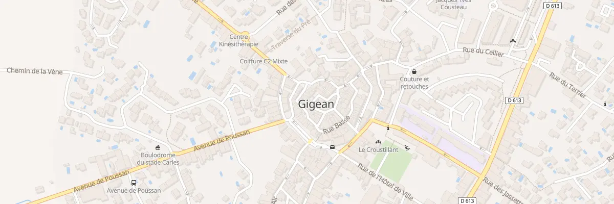 Plan du 26 Rue Haute à Gigean