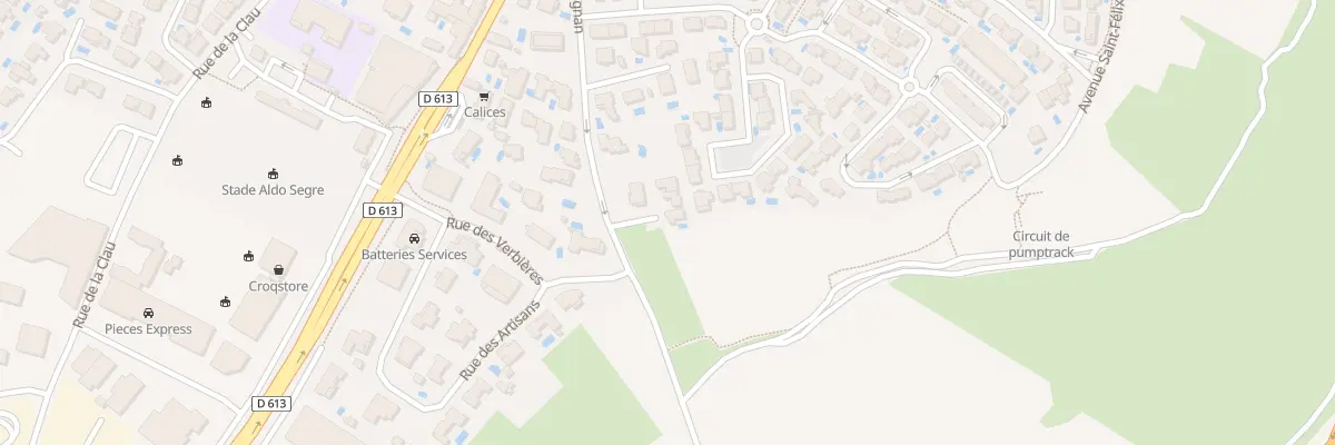 Plan du 9 Rue de Frontignan à Gigean