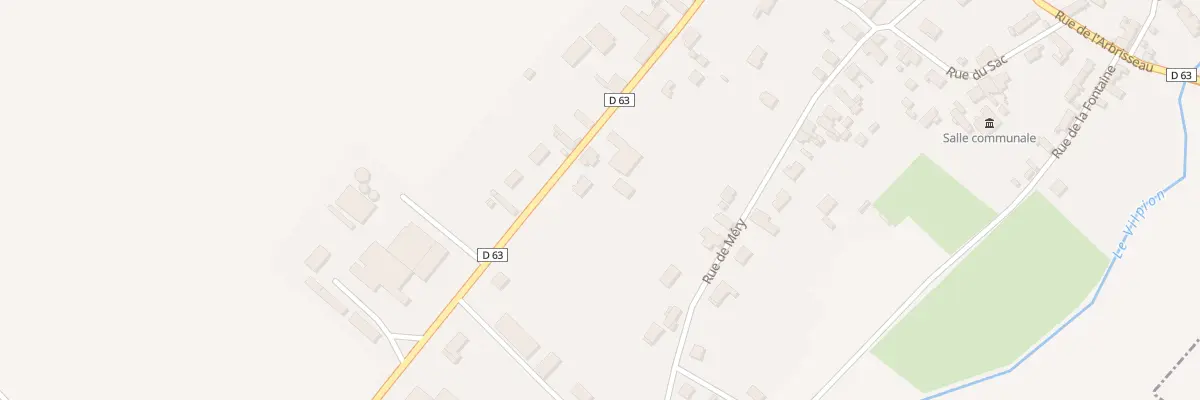 Plan du 25 Rue du Maréchal Drouet à Erlon