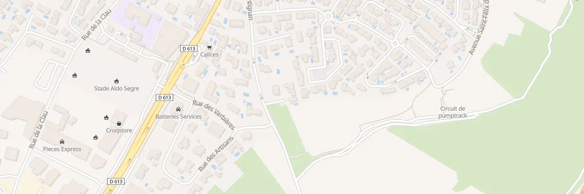 Plan du 9B Rue de Frontignan à Gigean