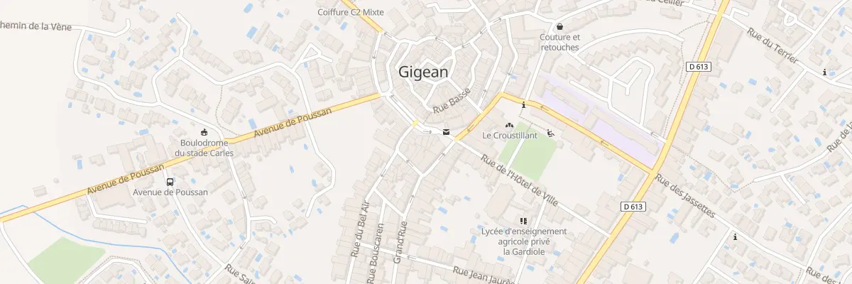 Plan du 3 Pl du Marché à Gigean