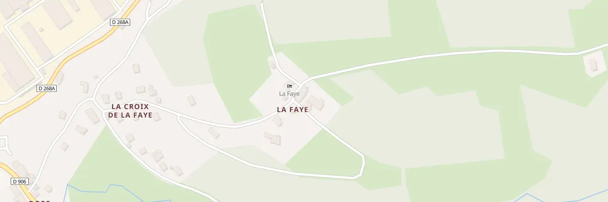 Plan du 5226 La Faye à Vertolaye