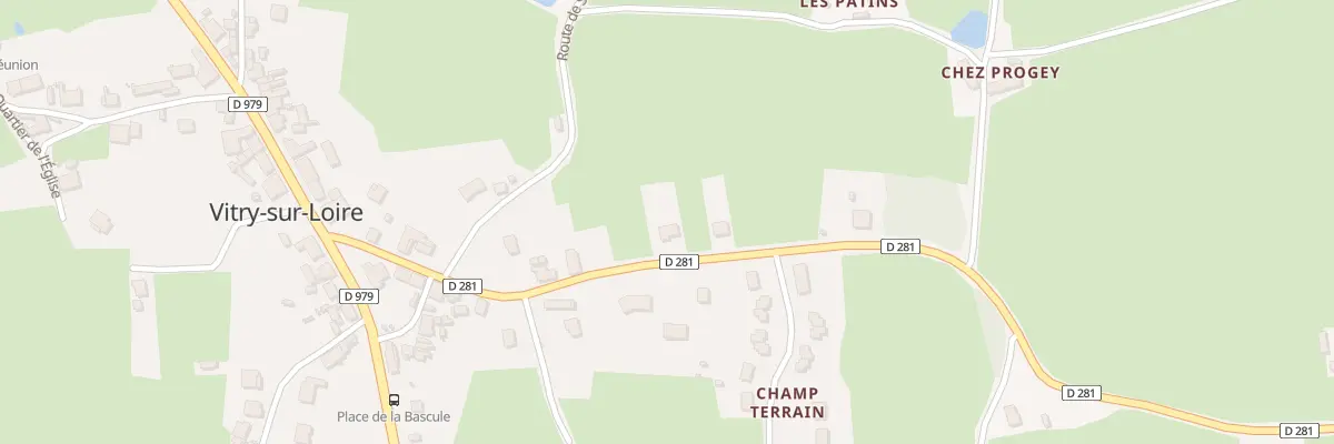 Plan du 9007 Rte de Maltat à Vitry-sur-Loire