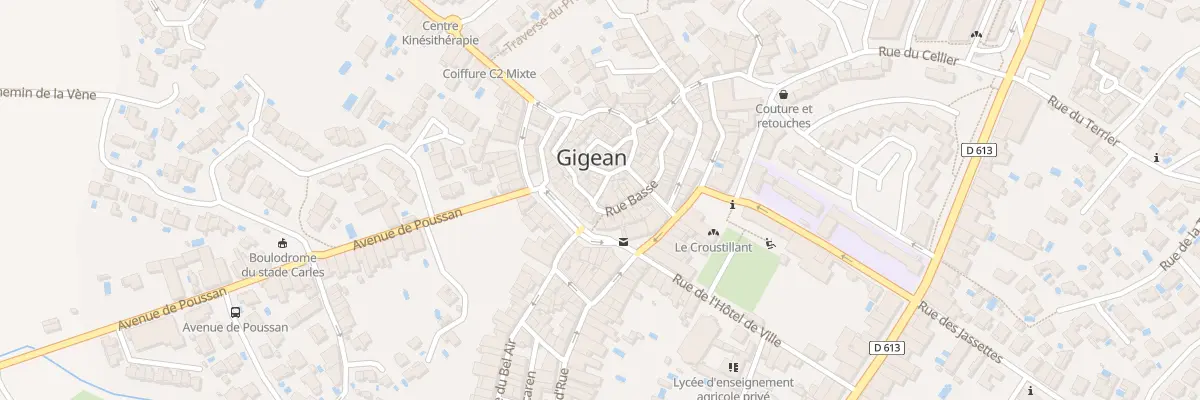 Plan du 4 Rue Haute à Gigean