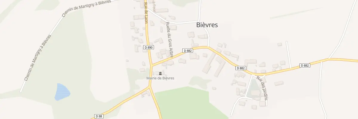 Plan du 6 Rue de Festieux à Bièvres