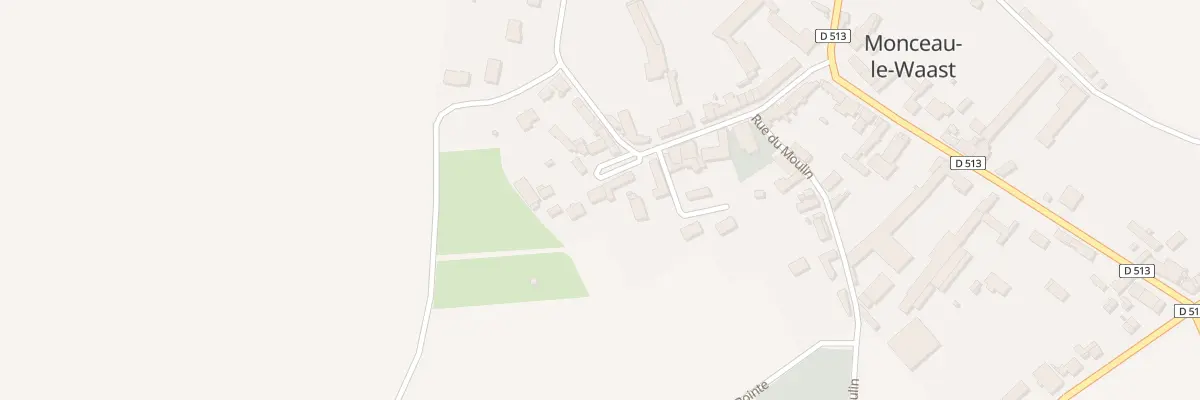 Plan du 21 Rue de l’Eglise à Monceau-le-Waast