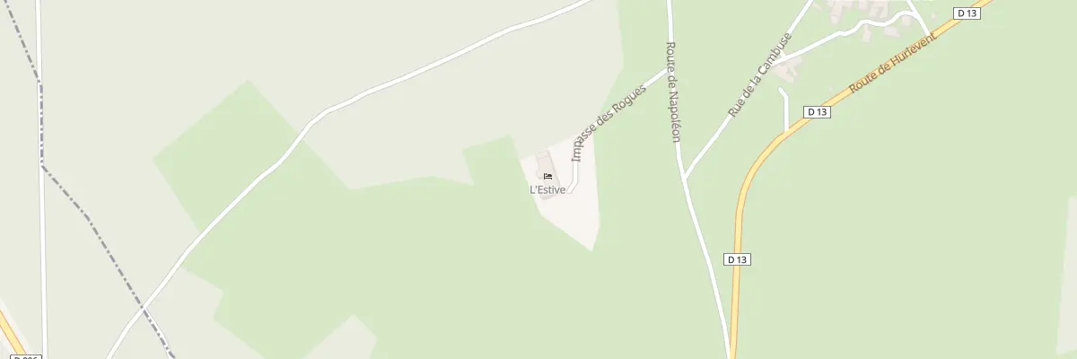 Plan du 2 Imp des Rogues à Bonneval