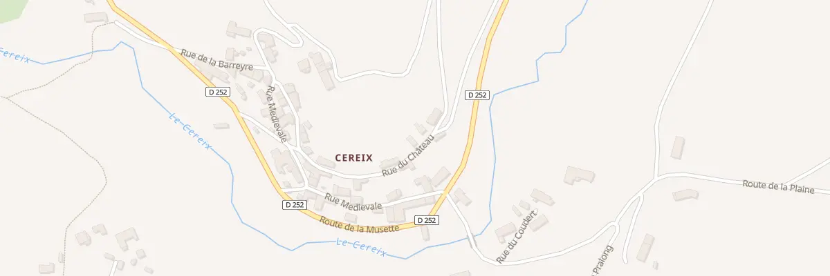 Plan du 5184 Cereix à Saint-Jean-de-Nay