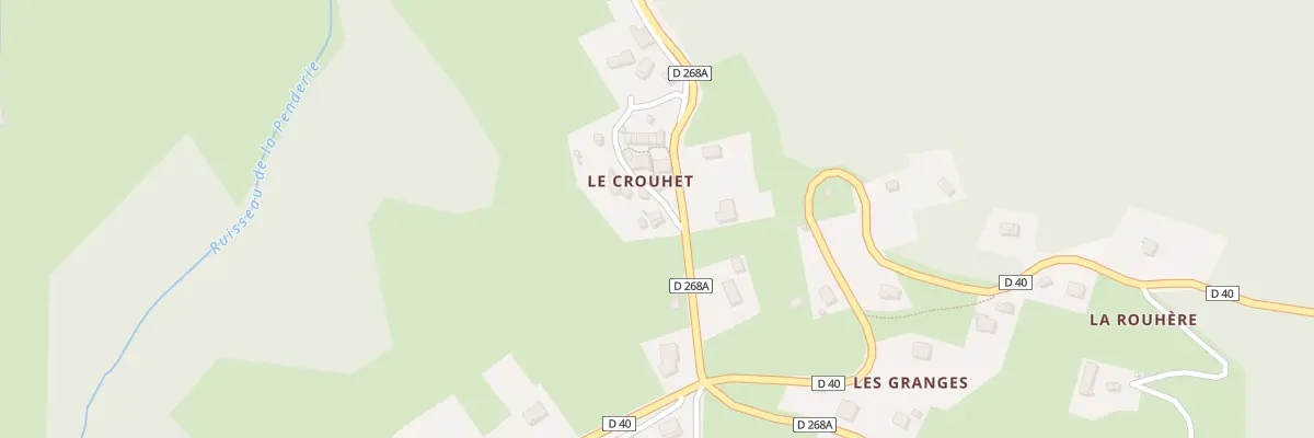 Plan du 5348 Le Crouhet Sud à Marat