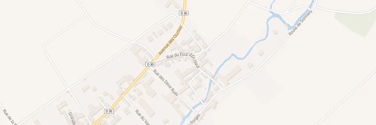 Plan du 5 Rue du Four d’En Haut à Venizy