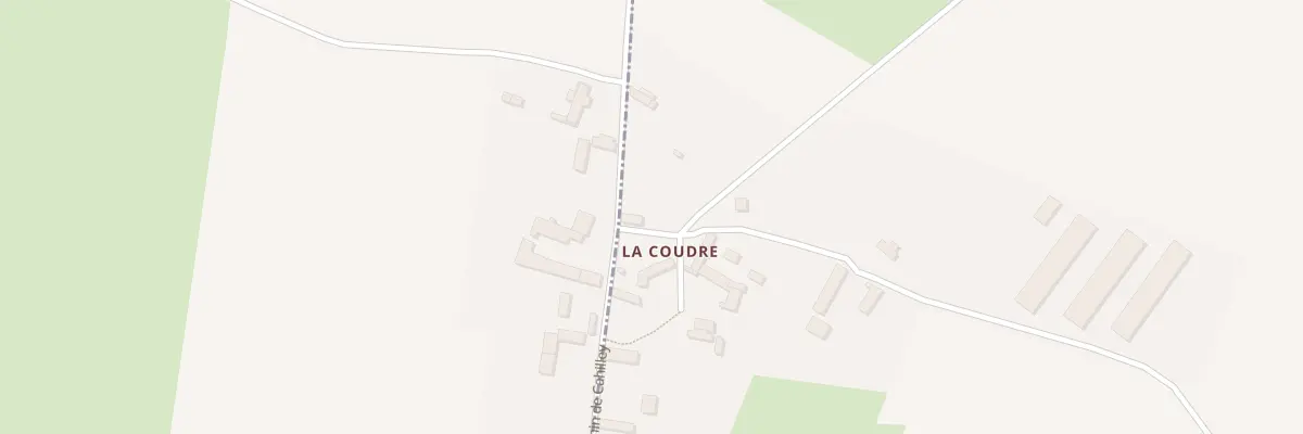 Plan du 12 Rue de la Rue Chêvre (coudre) à Sormery