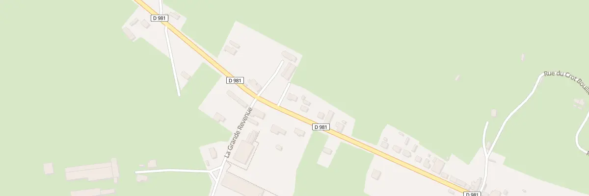 Plan du 64 Rte de Decize à Fours
