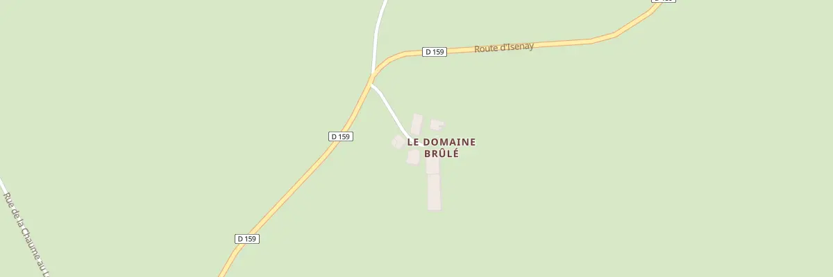 Plan du 40 La Tuilerie à Isenay