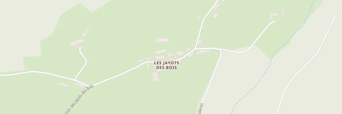 Plan du 20 Che des Jayots des Bois à Barrais-Bussolles