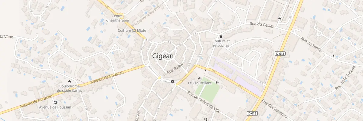 Plan du 15 Rue Basse à Gigean