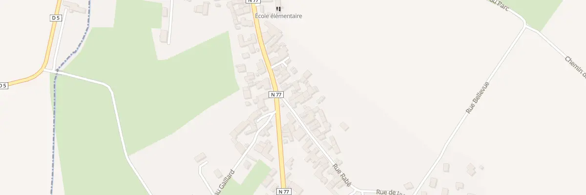 Plan du 3 Rue Rabé à Pontigny