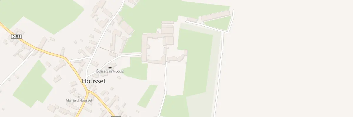 Plan du 6 Rue de l’Eglise à Housset