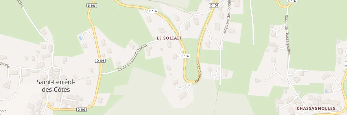 Plan du 5317 Le Grand Champ à Saint-Ferréol-des-Côtes