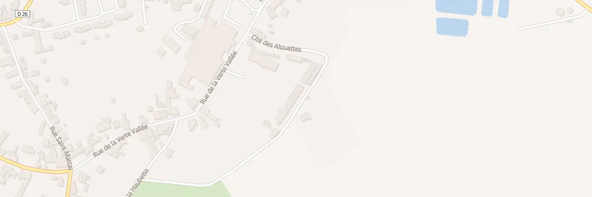 Plan du 16 Cité des Alouettes à Sains-Richaumont